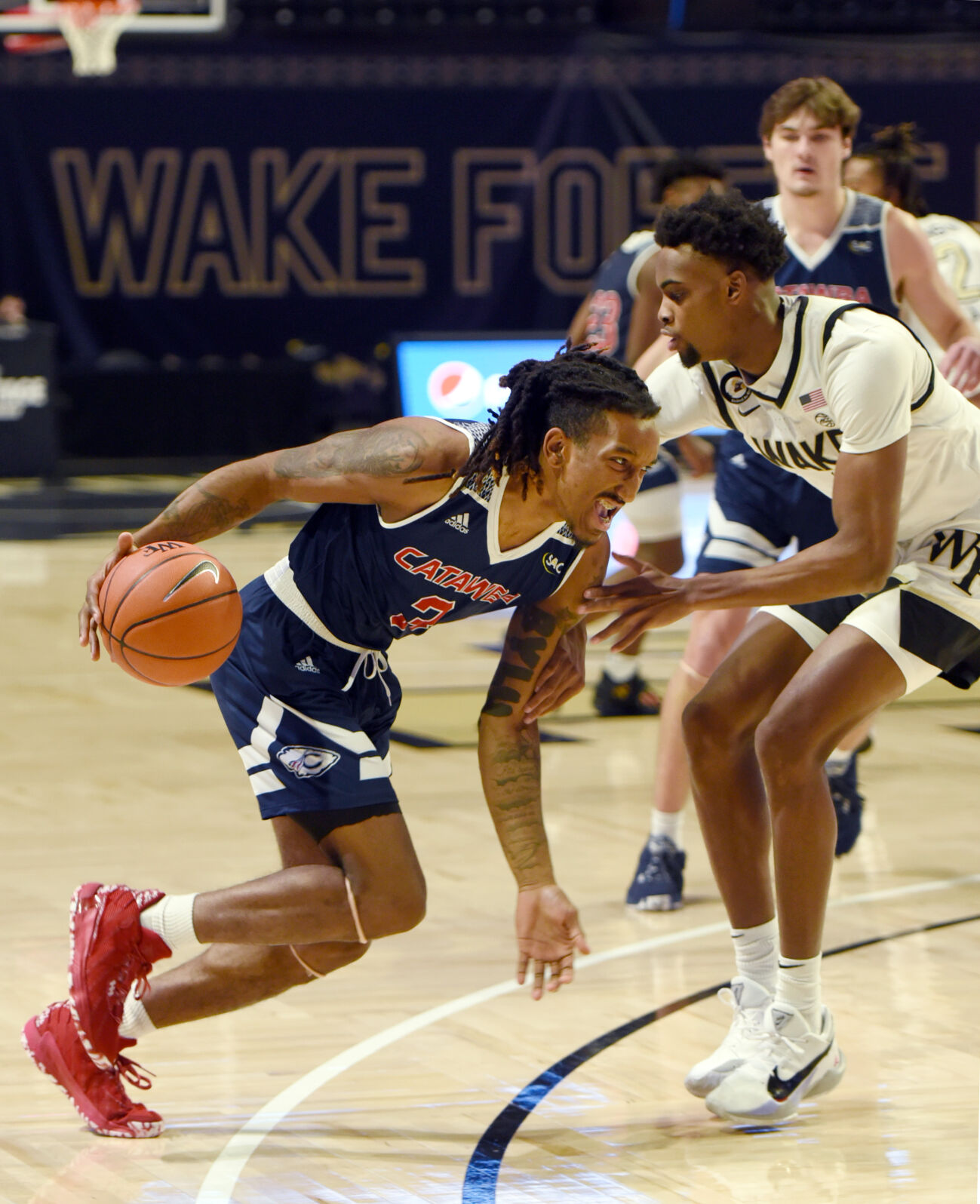 Catawba Wake Forest basketball